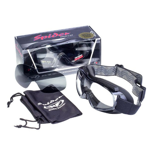 Global Vision Kit-Spider Unisex Lifestyle Sunglasses Black