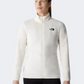 The North Face 100 Glacier Women Skiing Fleece Gardenia White