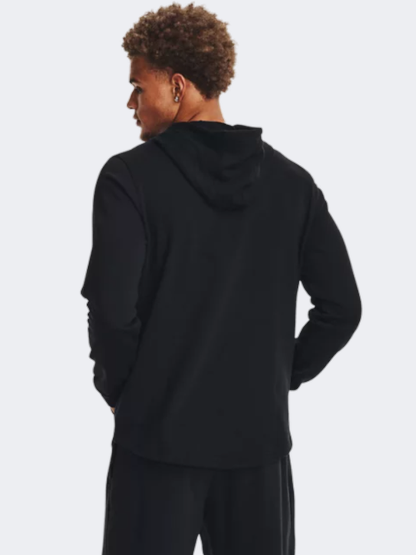 Under Armour Rival Terry Graphic Men Lifestyle Hoody Black/White
