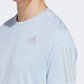 Adidas Own The Run Men Running T-Shirt Blue Dawn