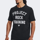 Under Armour Project Rock Men Training T-Shirt Black/White