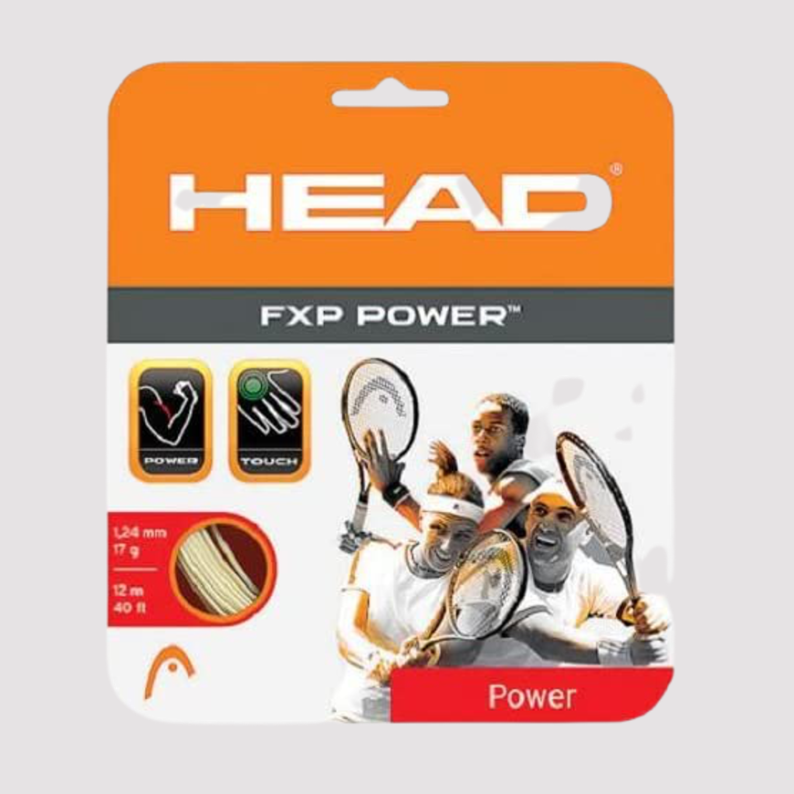 Head Fxp 16G Power Unisex Tennis Strings White