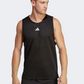 Adidas Icons 3-Stripes Men Training Tank Black