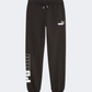 Puma Power Colorblock Boys Lifestyle Pant Black