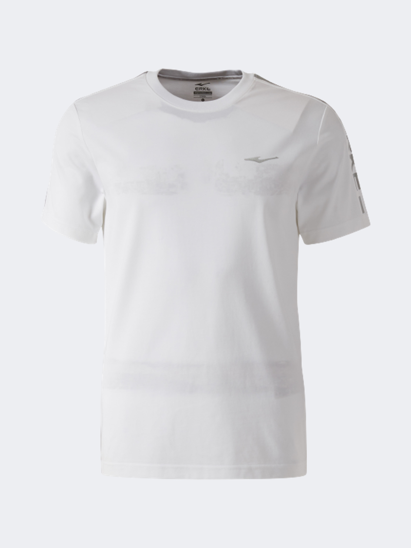 Erke Crew Neck Men Lifestyle T-Shirt White