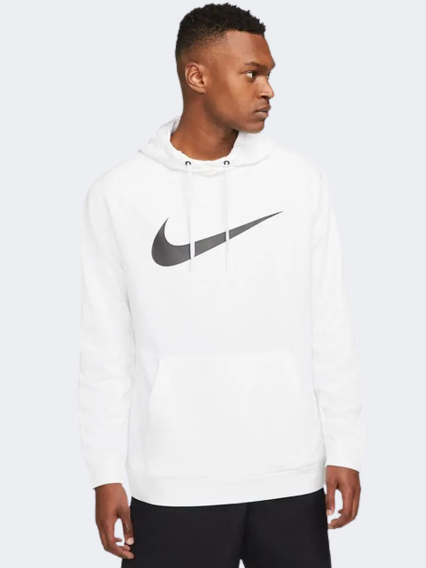 Nike Df Hd Swsh Men Training Hoody White/Black