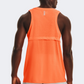 Under Armour Streaker Run Men Running Tank Orange