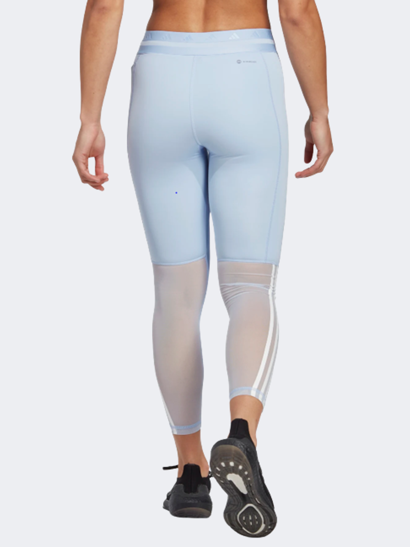 Adidas Techfit Hyperglam 7/8 Women Training Tight Blue Dawn – Mike Sport  Iraq