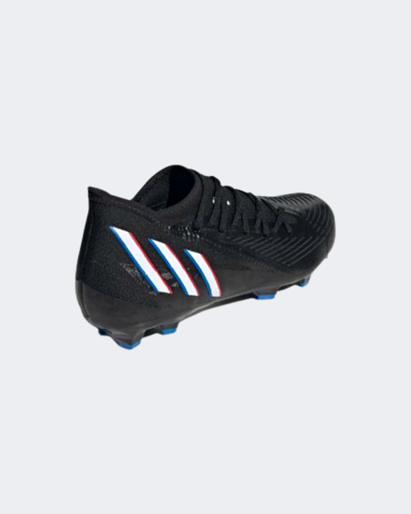 Adidas Predator Edge.3 Firm Ground Cleats Unisex Football Shoes Black/White Gv9856