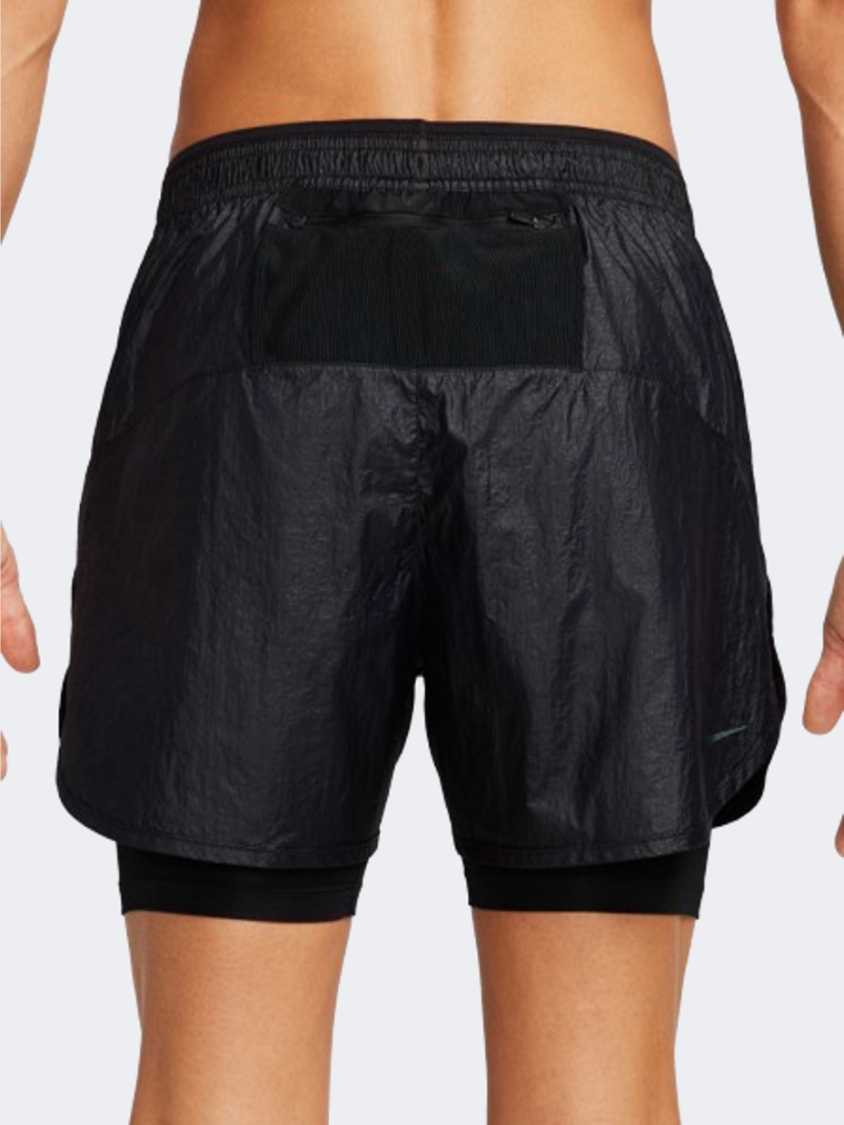 Nike Repel 2In1 Men Running Short Black