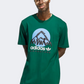 Adidas Adventure Mountain Front Men Original T-Shirt Dark Green