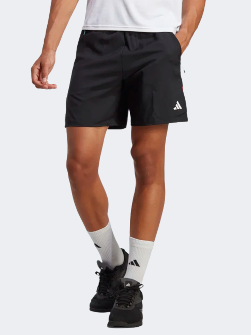 Adidas Train Icons 3-Stripes Men Training Short Black