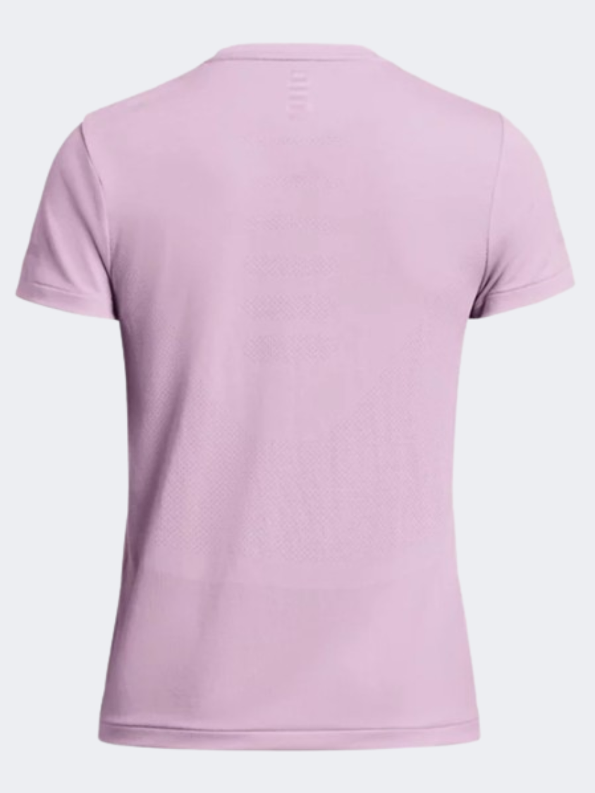 Under Armour Seamless Stride Women Running T-Shirt Purple/Reflective