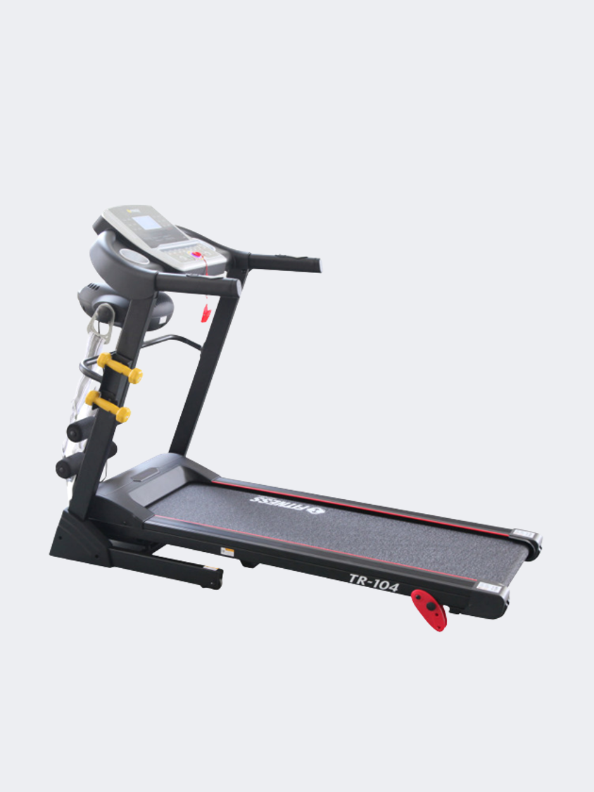 Fitness Factory Motorized Treadmill 4 in 1 (dum+situp+twist) Fitness Black