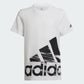 Adidas Logo Boys Lifestyle T-Shirt White/Black