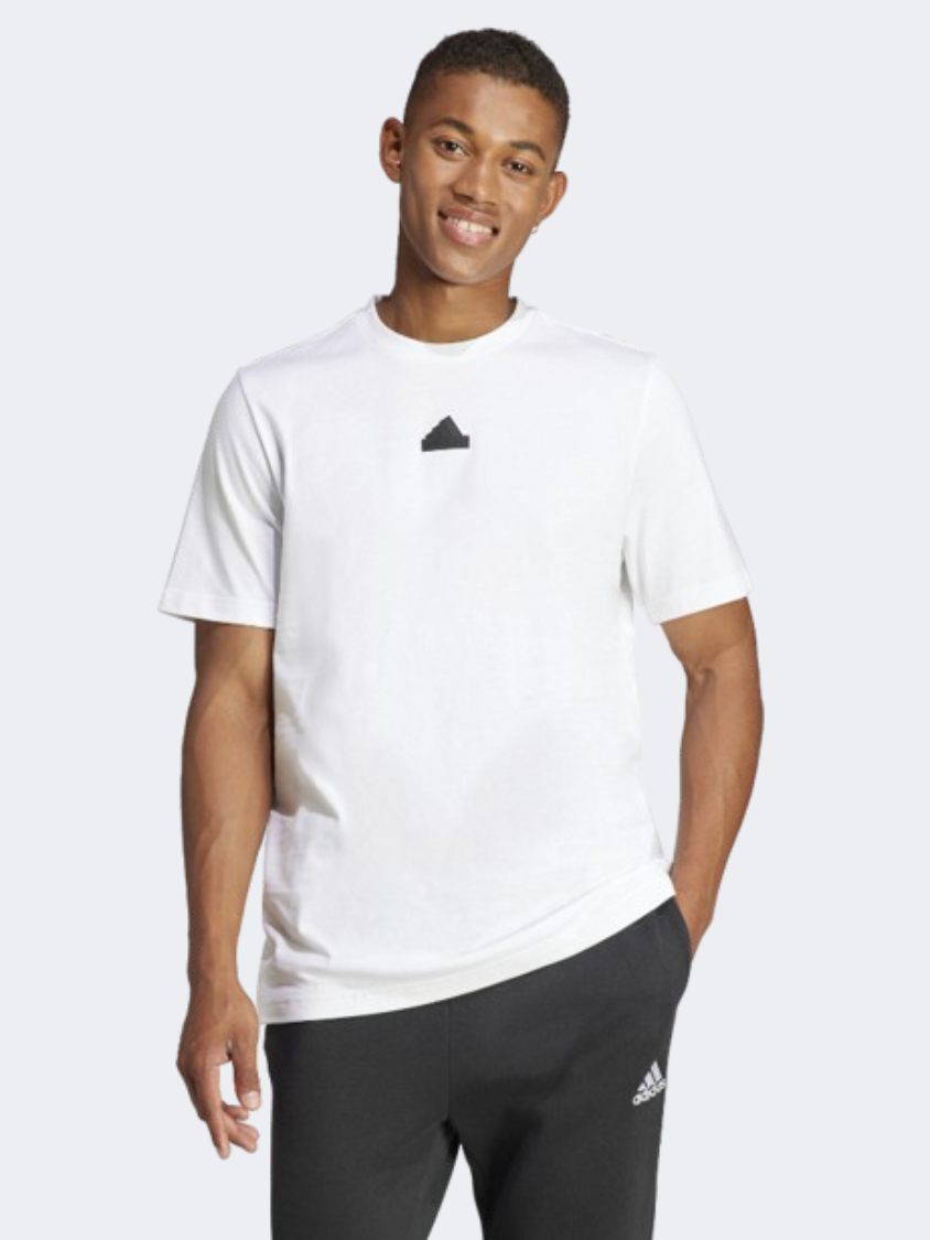 Adidas Future Icons Fractal Men Sportswear T-Shirt White