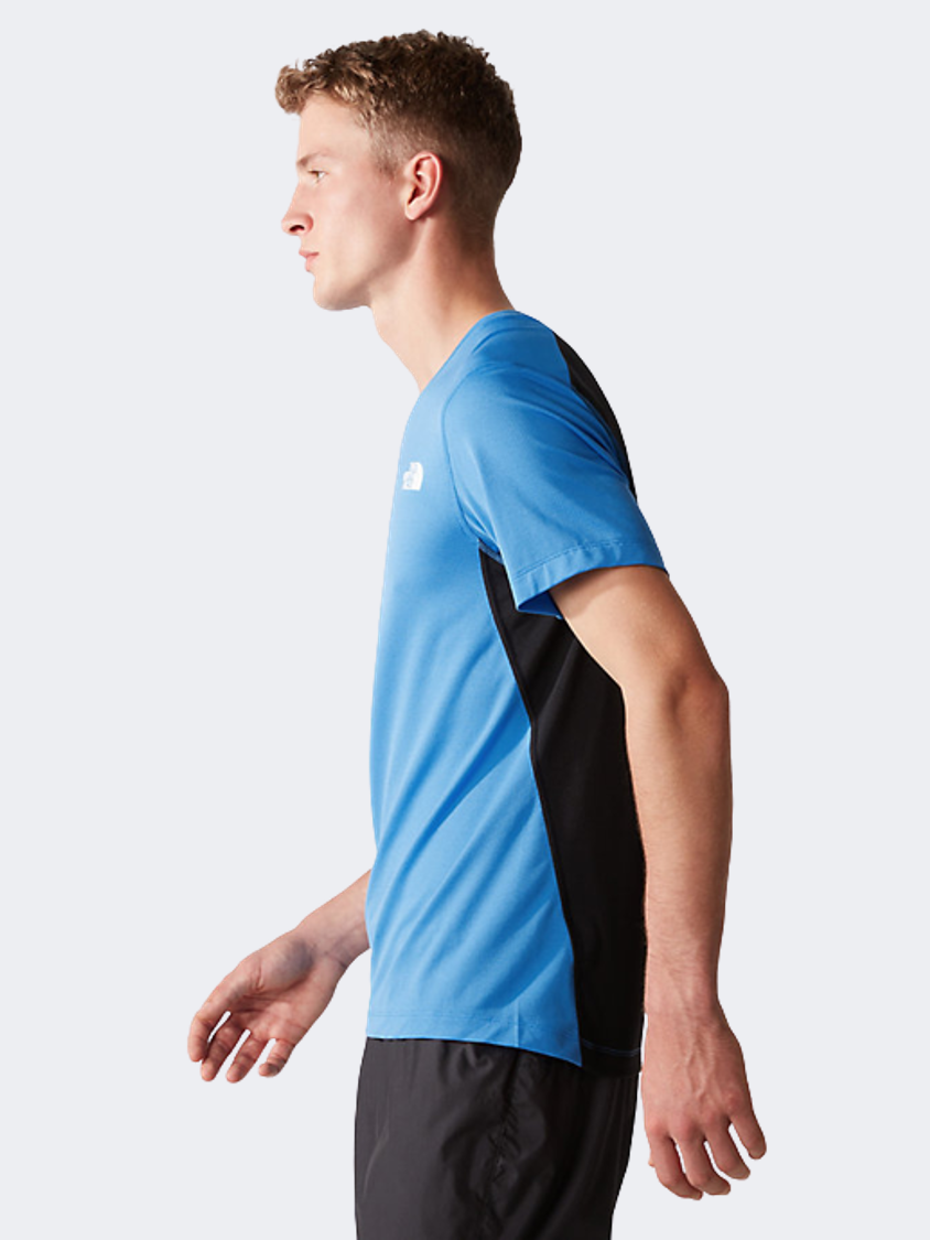 The North Face Lightbright Men Hiking T-Shirt Super Sonic Blue
