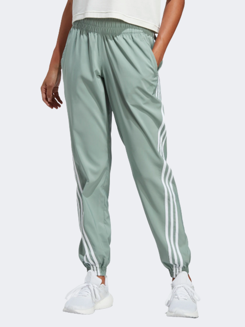 Adidas Trainicons 3-Stripes Women Training Pant Silver Green