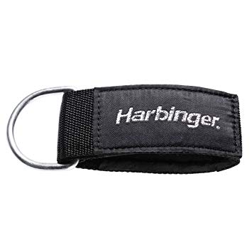 Harbinger Fitness 373800 2 Inch Padded Ankle Cuff Black Straps