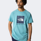 The North Face Raglan Redbox Men Lifestyle T-Shirt Blue