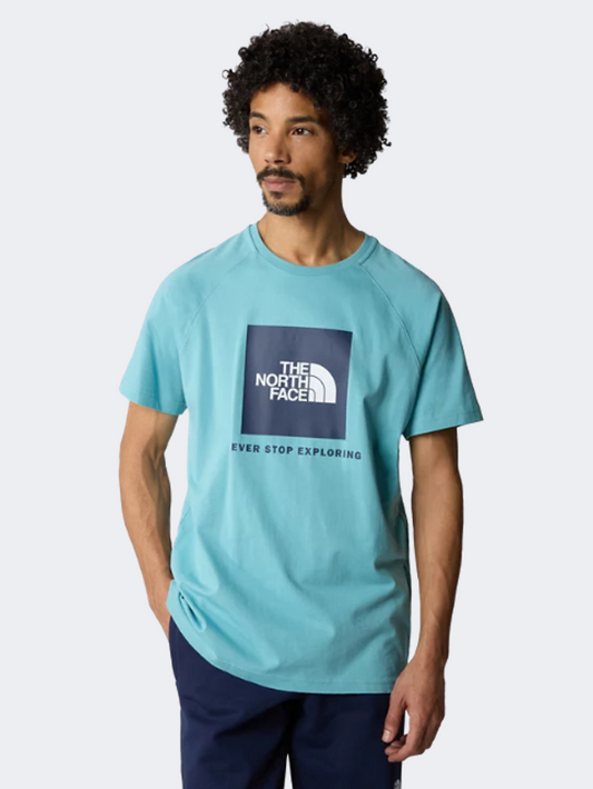 The North Face Raglan Redbox Men Lifestyle T-Shirt Blue