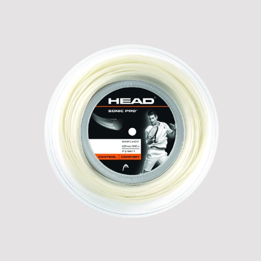 Head Sonic Pro 16 Tennis Strings White 281028