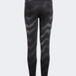 Adidas Dance Aeroready High-Waisted Printed Women Sportswear Tight Grey/Black