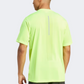 Adidas Ultimate Engineered Men Running T-Shirt Lucid Lemon