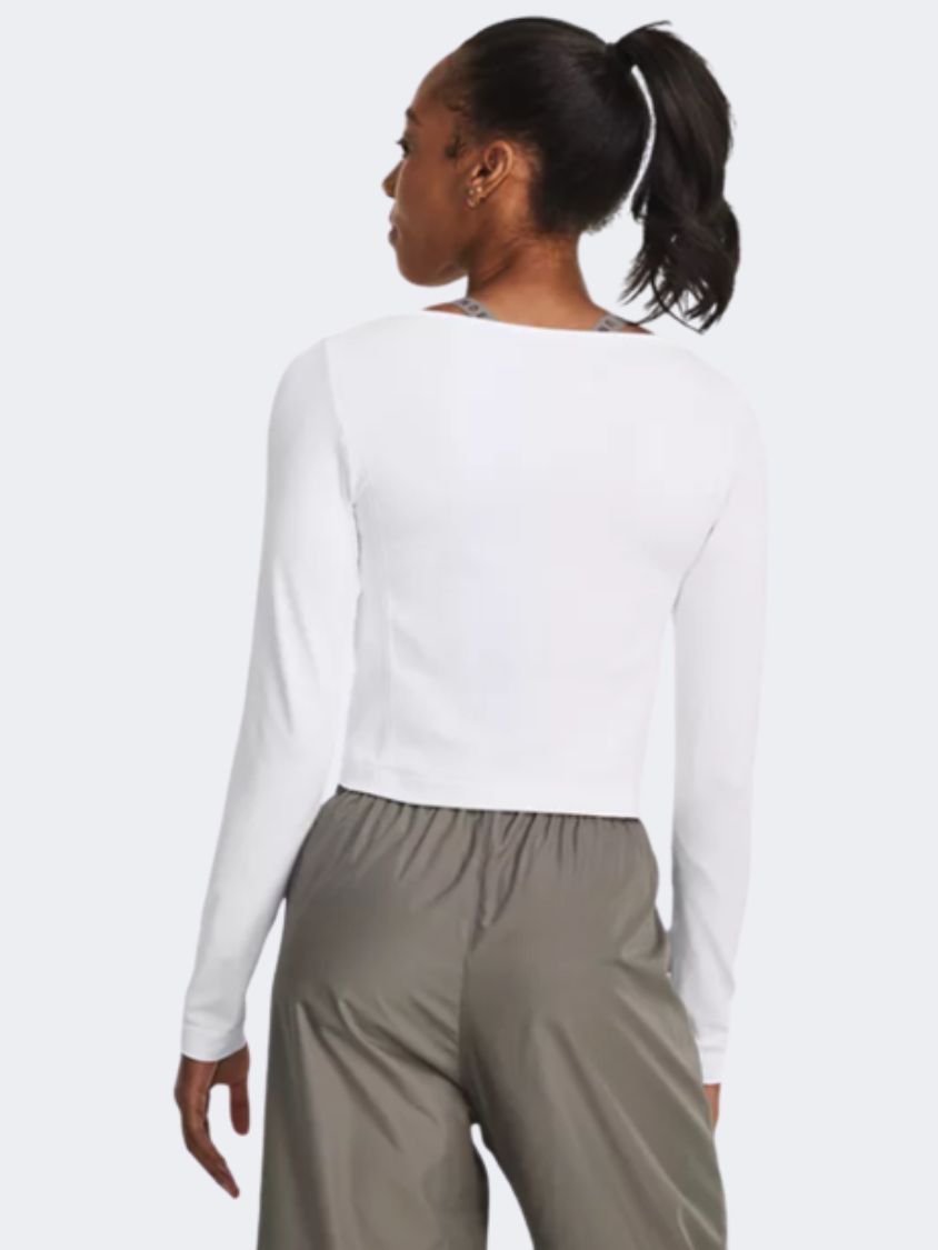 Under Armour Seamless Women Training Long Sleeve White/Black