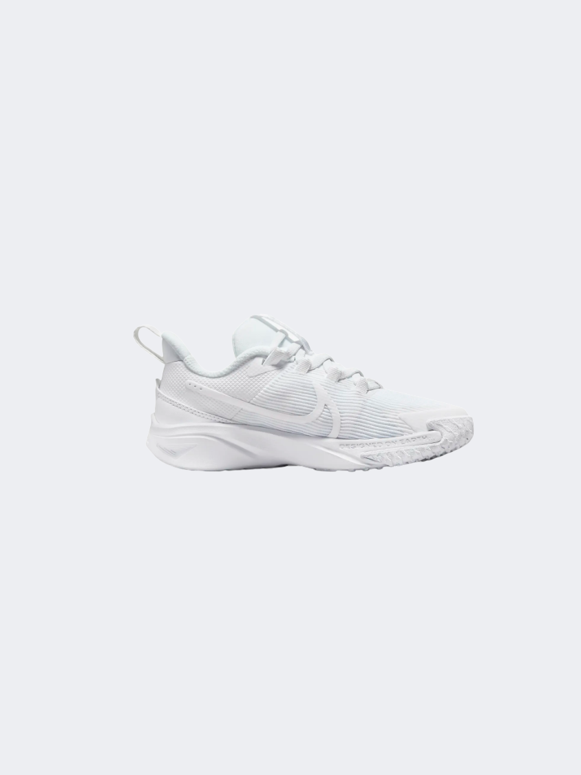 Nike Star Runner 4 Ps-Boys Running Shoes White/Platinium