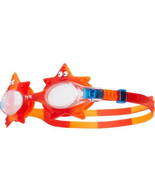 Tyr Kids Swim Lgswstar-158 Swimple Starfish Red Goggles