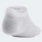 1370542-100 Essential No Show 6Pk White Halo Gray