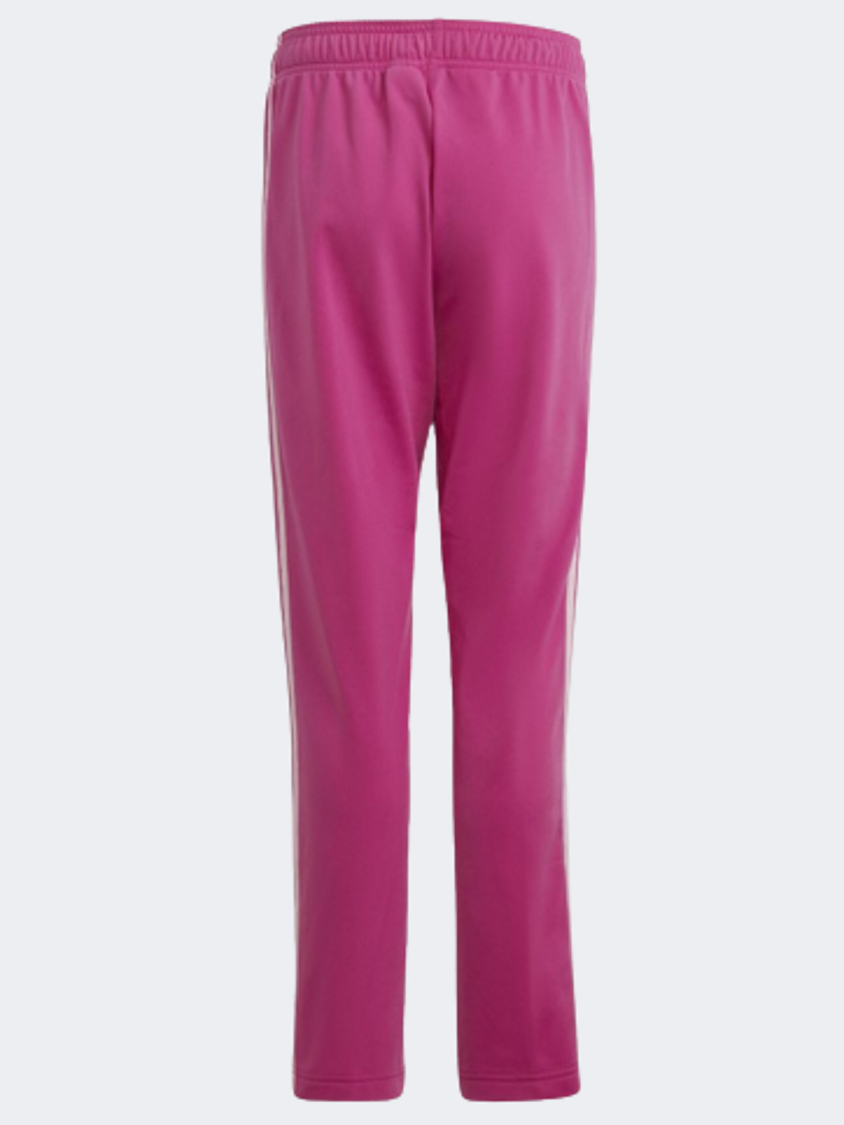 Adidas 3 Stripes Essentials Gs-Girls Sportswear Suit Light Pink/White