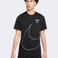 Nike Sportswear Big Swoosh 2 Men Lifestyle T-Shirt Black