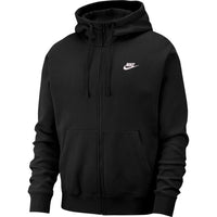 Nike سبورتسوير كلوب فليس رجالي هودي أسلوب حياة أسود/أبيض