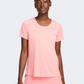 Nike Dri-Fit Race Women Running T-Shirt Coral Chalk