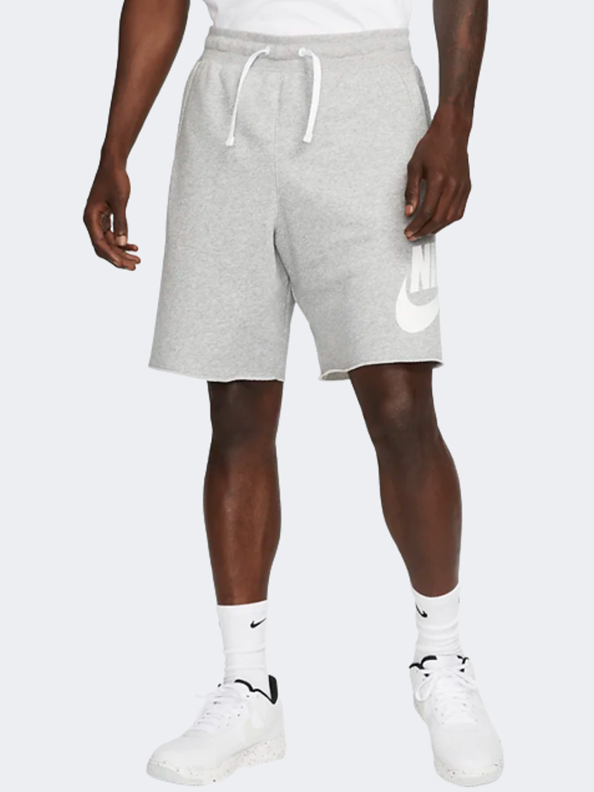 Nike Club Alumni Men Lifestyle Short Grey/White