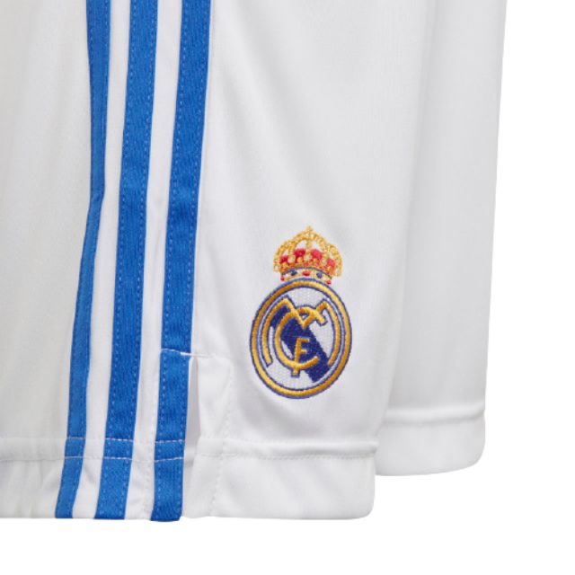 Adidas Real Madrid Home Gs Football Short White