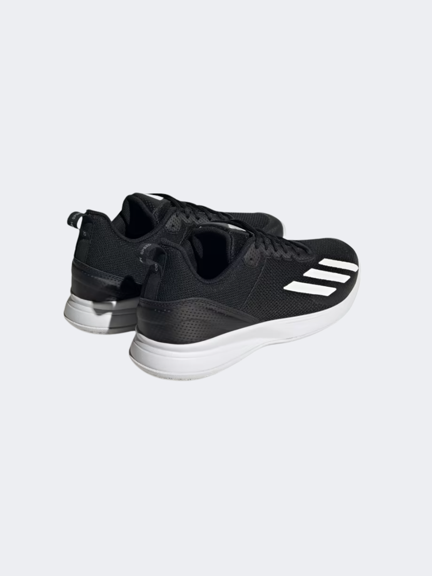 Adidas Courtflash Speed Men Tennis Shoes Black/White/Silver