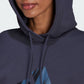 Adidas Sportswear Future Icons Feel Fierce Graphic Women Lifestyle Sweatshirt Shadow Navy