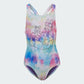 Adidas Disney Aop Little Girls Swimming Monokini Purrus/Byello