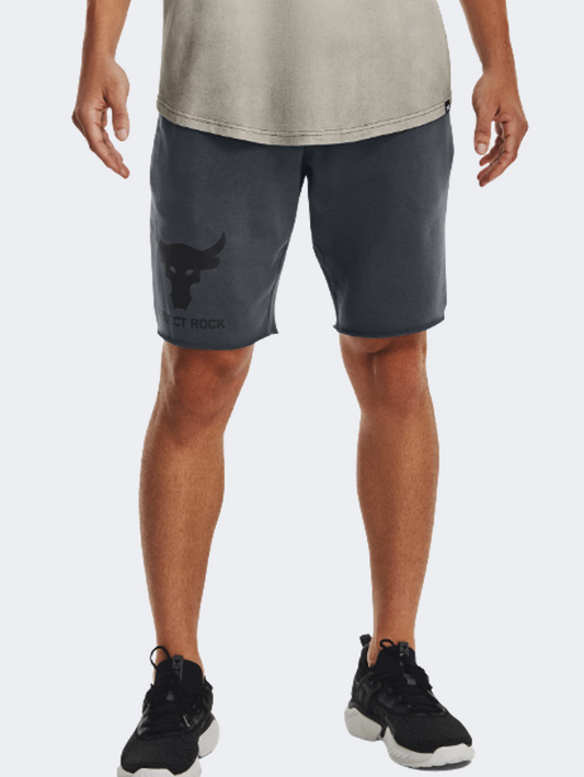 Under Armour Project Rock Terry Brahma Bull Men Training Short Grey/Black