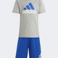 Adidas Essentials Logo Ps-Boys Sportswear Set Grey/Blue
