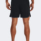 1377026-001 Ua Hiit Woven 8In Shorts Blk Pitch Gry