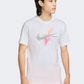 Nike 6Mo Swoosh Men Lifestyle T-Shirt White