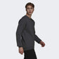 Adidas Essentials Feel Cozy Men Lifestyle Sweatshirt Grey Heather/Black
