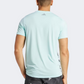 Adidas Run It Badge Of Sport Men Running T-Shirt Flash Aqua