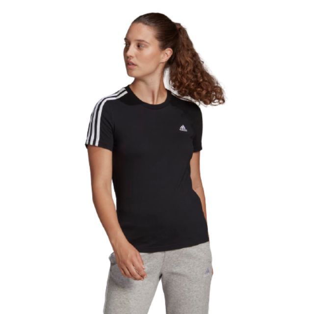 Adidas Essentials Women Lifestyle T-Shirt Black/White