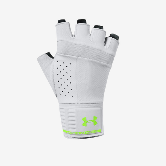 Under Armour Weightlifting Men Training Gloves Grey/Lime