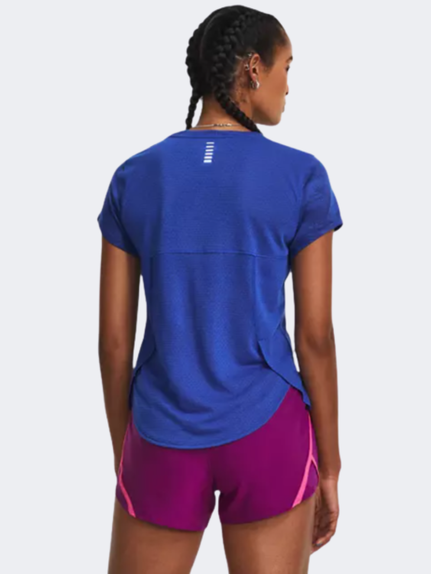 Under Armour Streaker Speed Women Running T-Shirt Royal/Reflective